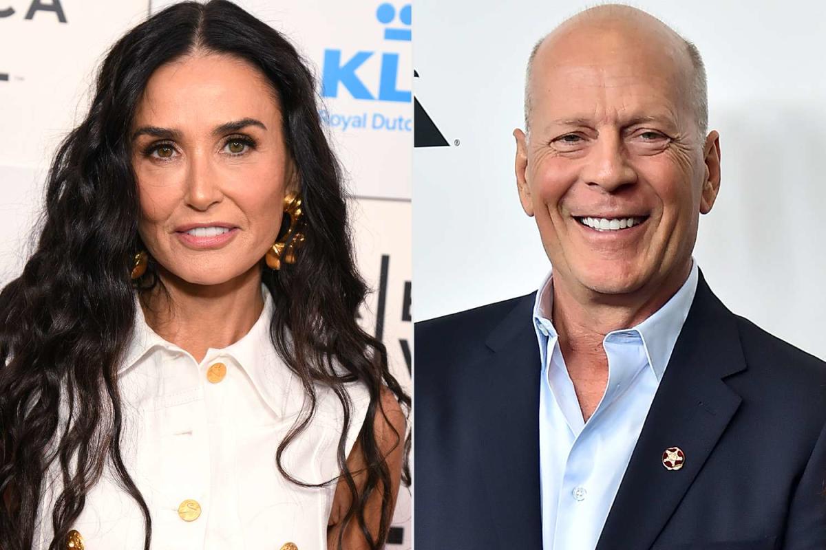 Demi Moore Mengatakan Ada 'Keindahan Luar Biasa' dalam Bertemu Mantan Bruce Willis Di Tengah Diagnosis FTD