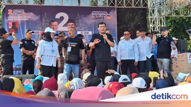 Jalan Sehat di Ungaran, Ahmad Luthfi Ajak Warga Jaga Kesehatan