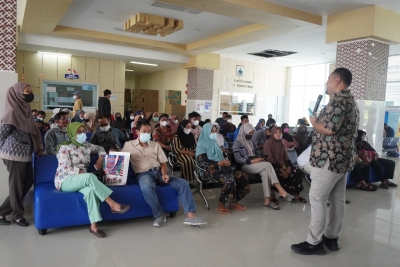 Peringati Hari Kesehatan Jiwa Sedunia, Tim PKRS RSUD Sulbar Adakan Kegiatan Sosialisasi Kesehatan Jiwa