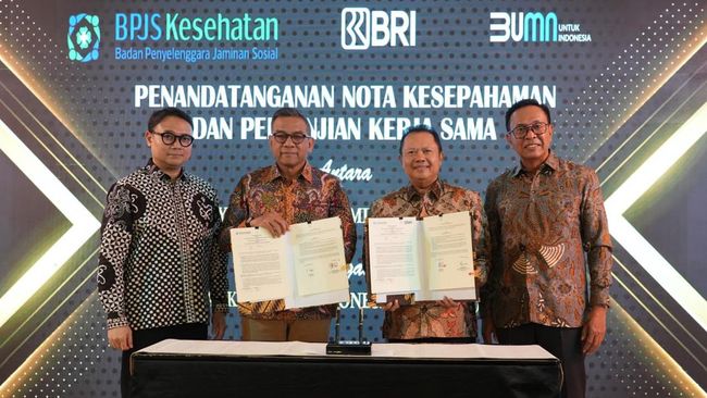 Perkuat Layanan JKN, BPJS Kesehatan Gandeng BRI dan BNI